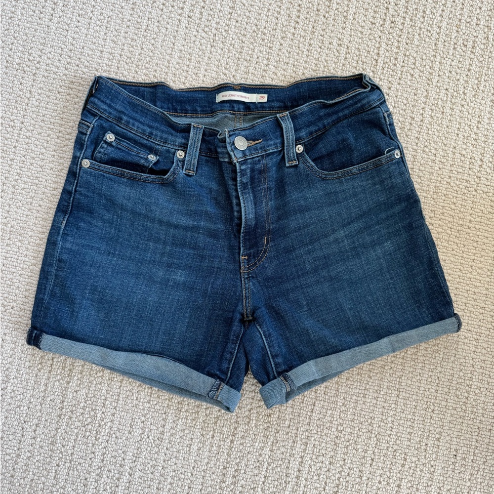 Levi’s Mid Length Denim Shorts